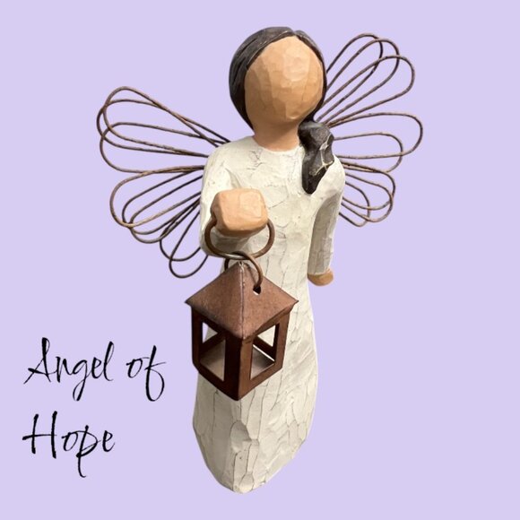 RARE & RETIRED - Willow Tree® Angel of Hope Figurine (2001) - Picture 5 of 9